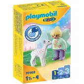 Playmobil 1.2.3 70402 Fée amie avec faon