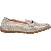 Floris van Bommel Mocassins 'Sitti' greige / zilver