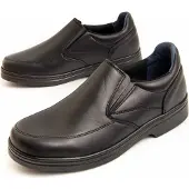 Purapiel Komodo3 mocassin in zwart