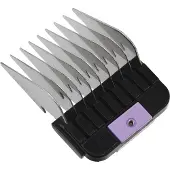 Moser Opzetkam snap on metaal, lavendel 19mm