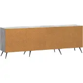 vidaXL TV Kast 150 x 31 x 50 cm Betongrijs Bewerkt hout