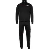 Lonsdale Joggingpak 'Geddington' bloedrood / zwart / wit