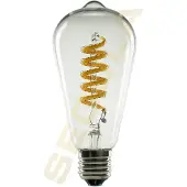Segula Ambient LED Rustica Gebogen Spiraal helder - 460lm 2000K to 2700K - Dim to warm