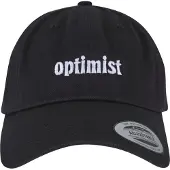 Miss Tee Pet 'Optimist' zwart / wit
