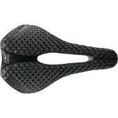 Selle Italia Novus Boost 3D Evo Superflow zadel, zwart, 145 mm, geschikt voor heren en dames