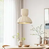 LumenXL Moderne Wabi-Sabi hanglamp Soru 40 cm - zandbeige