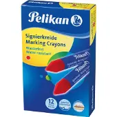 Pelikan merkkrijt 762/12 rood