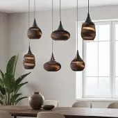 LumenXL 6-lichts hanglamp van karton - Sferra
