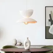 LumenXL Hanglamp Kaze met dubbele zijden kap - wit