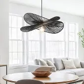 LumenXL Moderne boho-chic hanglamp Janah - zwart