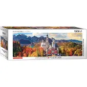 Sonstige Verlage Kasteel schwanstein in de herfst