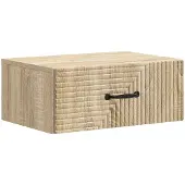vidaXL Muurbevestigde Nachttafel Sonoma Eiken 49 x 34,5 x 20 cm