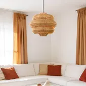 LumenXL Rotan hanglamp Amiro Ø51 cm