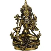 Phoenix Groene Tara messing - 20 cm - 1740 g - M
