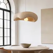 LumenXL 1-lichts Wabi Sabi hanglamp Ishi - zandbeige
