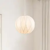 LumenXL Minimalistische hanglamp in zijde-look - Seda
