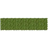 vidaXL Balkonscherm met bladeren Groen en Geel 300 x 75 cm