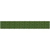 vidaXL Balkonscherm met bladeren Groen 500 x 75 cm