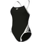 Arena Badpak Women W Icons Super Fly Back Solid Black/White-Maat 38