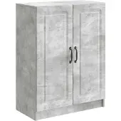 vidaXL Dressoir Betongrijs 66 x 34,5 x 87 cm Bewerkt hout
