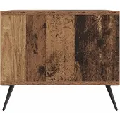 vidaXL Salontafel, gerecycled hout, 90 x 50 x 40 cm, houtvezel