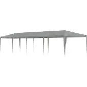 vidaXL Partytent Lichtgrijs 1200 x 300 x 255 cm PE en staal