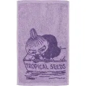 Arabia Moomin handdoek 30x50 cm Kleine My paars