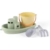 Dantoy boot en emmerset, zandspeelgoed, strandspeelgoed