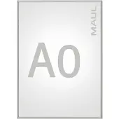 MAUL MAULstandard 6604008 Klapframe Zilver 1 x DIN A0 1 stuk(s) (b x h x d) 885 x 1233 x 20 mm
