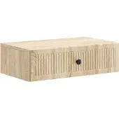 vidaXL Wandgemonteerde Zijtafel Sonoma Eiken 59 x 34,5 x 17 cm