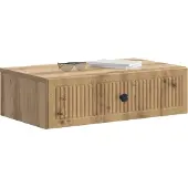 vidaXL Wandgemonteerde Zijtafel 59 x 34,5 x 17 cm Bewerkt hout