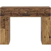 vidaXL Salontafel Oud hout 102 x 35 x 75 cm Bewerkt hout