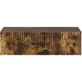 vidaXL Wandgemonteerde Zijtafel 59 x 34,5 x 17 cm Bewerkt hout