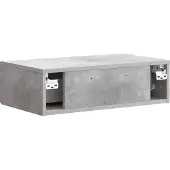 vidaXL Wandgemonteerde Zijtafel 59 x 34,5 x 17 cm Bewerkt hout
