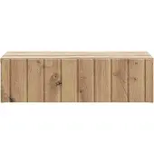 vidaXL Wandgemonteerde Zijtafel 59 x 34,5 x 17 cm Bewerkt hout