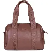 Childhome Luiertas Mommy Club Signature leer donkerbruin