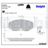 Delphi LP3543 Remblokken