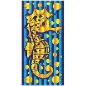 Palm Beach Strandlaken luxe jacquard Seahorse