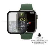 PanzerGlass Apple Watch Series 8 en 7 41mm Screenprotector Glas Zwart