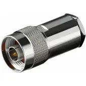 Oks N clamp connector voor RG-213 kabel mannelijk