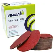 Finixa SPDS Schuurschijven RED 150mm zonder gaten - P180