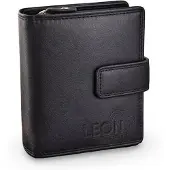 LeonDesign Portemonnee leer LeonDesign 16-W6003 - Zwart