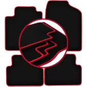 Super Merchant CARLUX-RED automatten voor: Celica VIII coupé (1999-2006)