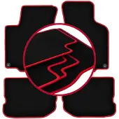 Super Merchant -RED automatten voor: Seat Leon I hatchback (1999-2005)
