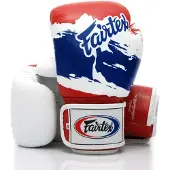 Super Merchant Thai Pride Limited Edition (Kick)bokshandschoenen - Wit/Blauw/Rood - 10 oz