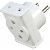 Super Merchant - Elektrische Splitser - Driedubbel - 3x2P - Zonder Aarding