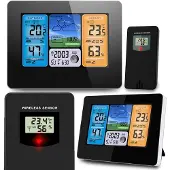 Berdsen Weerstation - zwart - display - BD-902