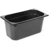 Super Merchant Gastronorm container – polycarbonaat – 5,7L – zwart – 325x176x150 mm