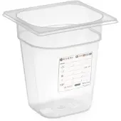 Super Merchant Polypropyleen container GN 1/6 hoogte 150 mm - 880463