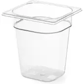 Super Merchant Gastronorm container – polycarbonaat – 2,4L – transparant – 176x162x150 mm